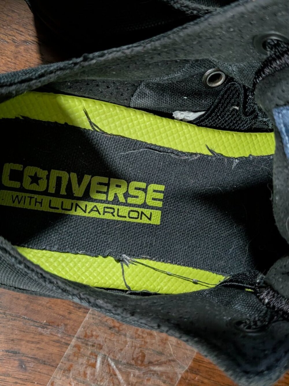 Converse Chuck Taylor All Star Mono Black Low Top Sneakers Women 6 - Picture 4 of 5